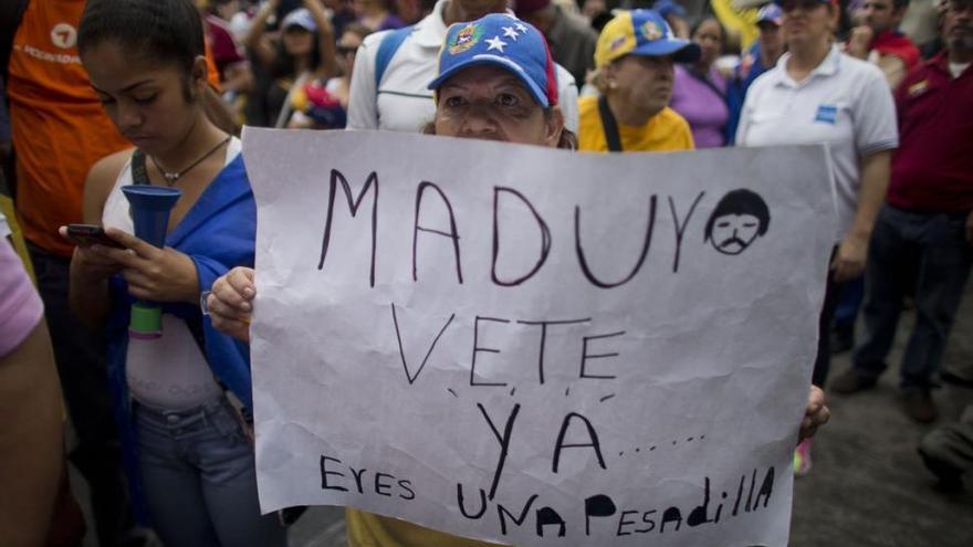 El Gobierno de Venezuela rechaza un referéndum para revocar el mandato de Maduro