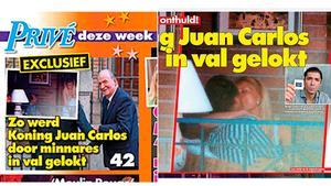 La prensa holandesa desvela las imágenes de Bárbara Rey besándose con el rey emérito Juan Carlos I