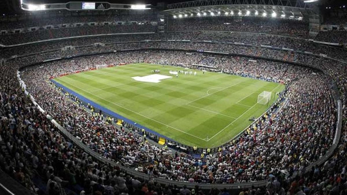 El Santiago Bernabéu, estadio del Real Madrid