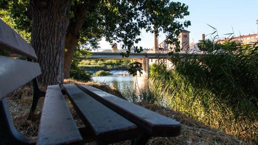 Entorn del riu Llobregat al municipi de Sallent