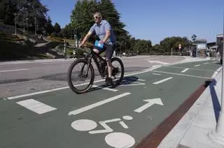 El uso del carril bici coge carrerilla: repunta en Vigo y bate su mejor registro del año en junio