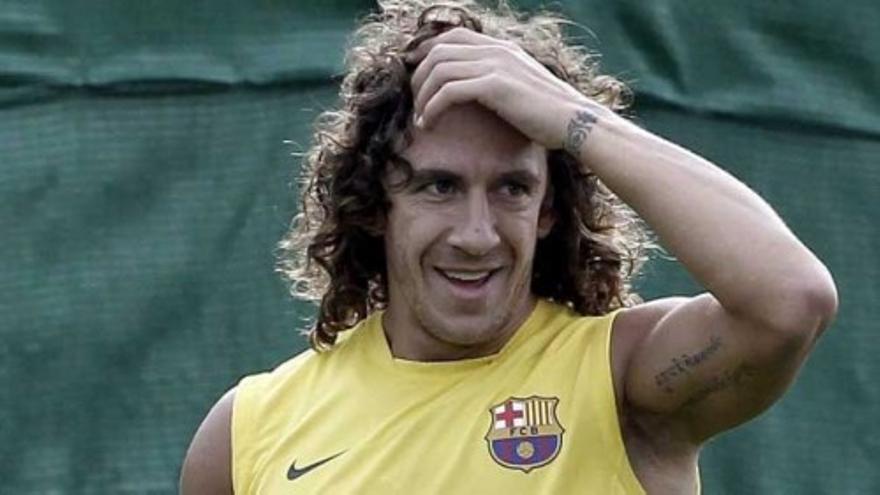 Aplausos a Puyol por su 34 cumpleaños