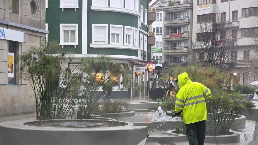 Máquinas a presión para adecentar las calles