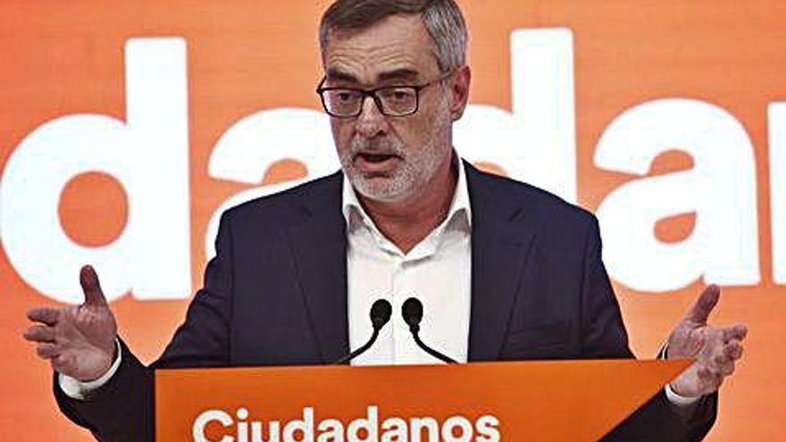 Villegas va assegurar que Cs vol «acords centrats, moderats, liberals i a dos»