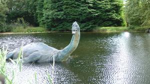 El monstruo del lago Ness en el Museo de Nessie