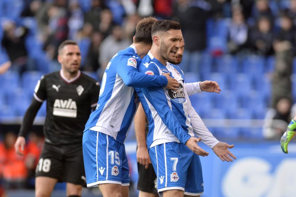 El Dépor no pasa del empate ante el Espanyol