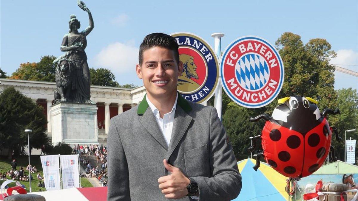 James Rodríguez está más cerca de seguir en el Bayern que de volver al Real Madrid