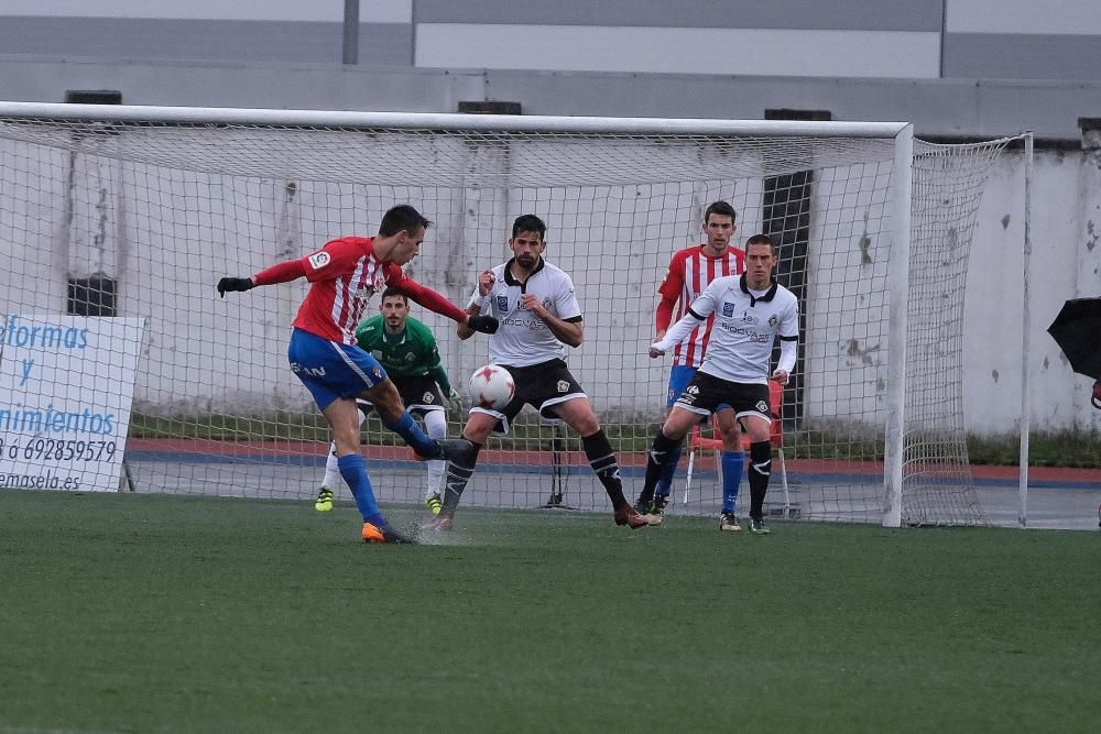 El partido entre el Caudal y el Sporting B, en imágenes