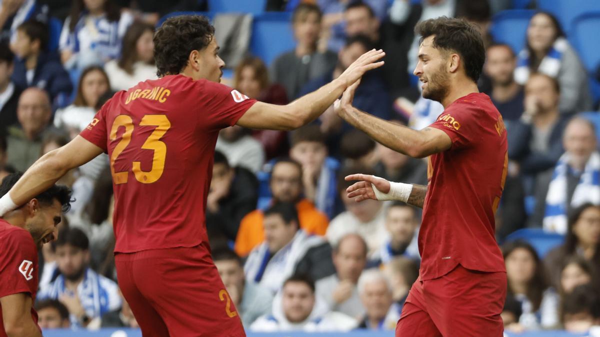 El Real Sociedad - Valencia CF, en imágenes