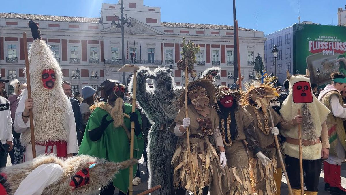 Así fue el Antroxu asturiano en Madrid