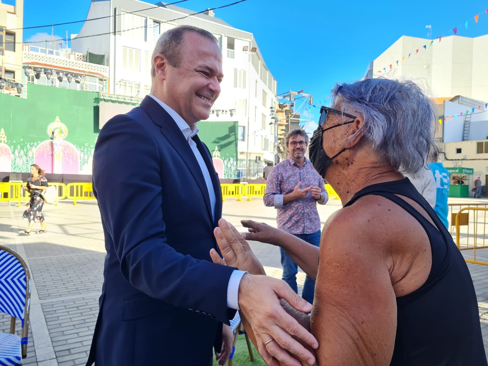 Hidalgo participa en el acto 'Tú Cuentas Mucho' en Guanarteme