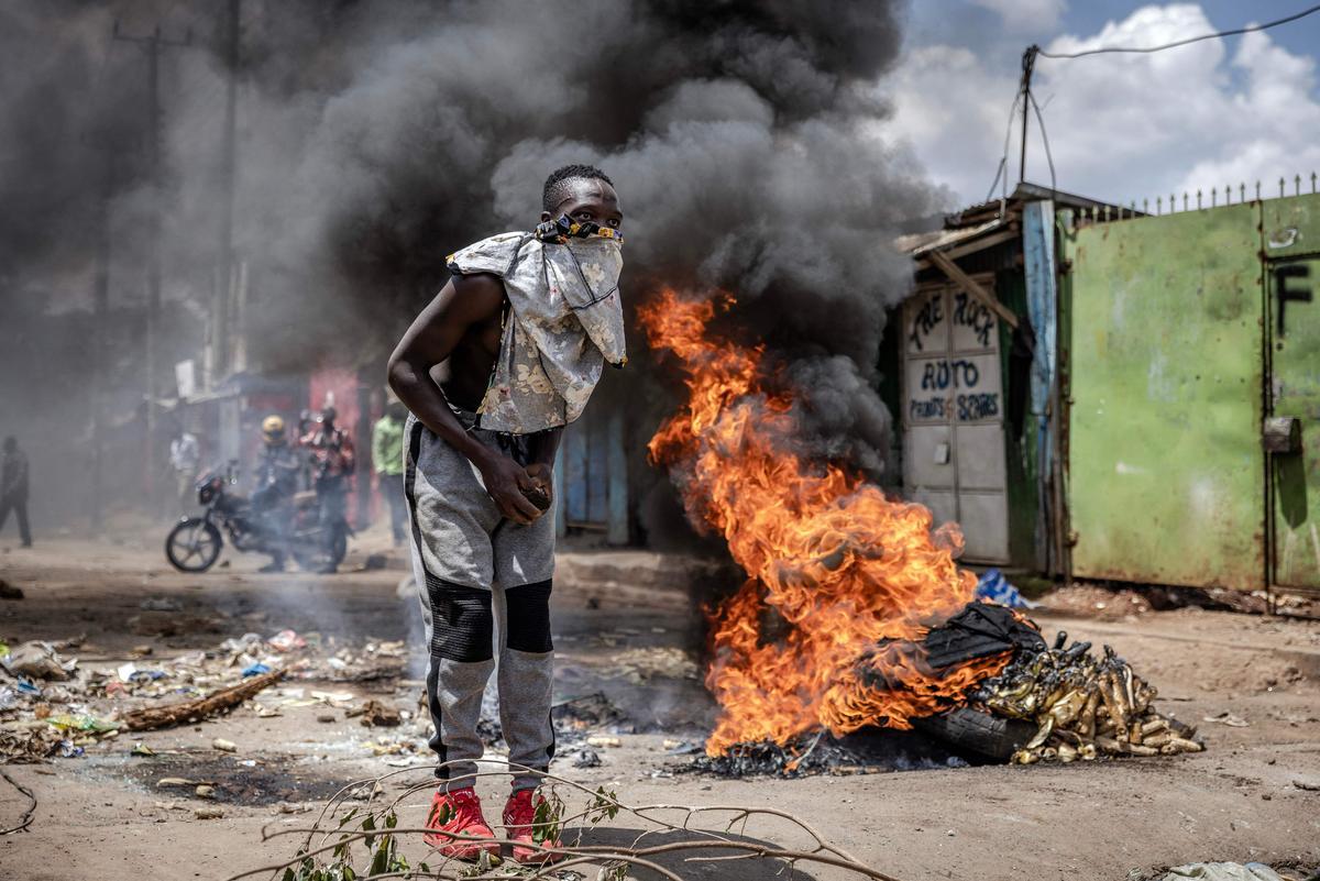 Protestas en Kenia contra el mandato del presidente Ruto