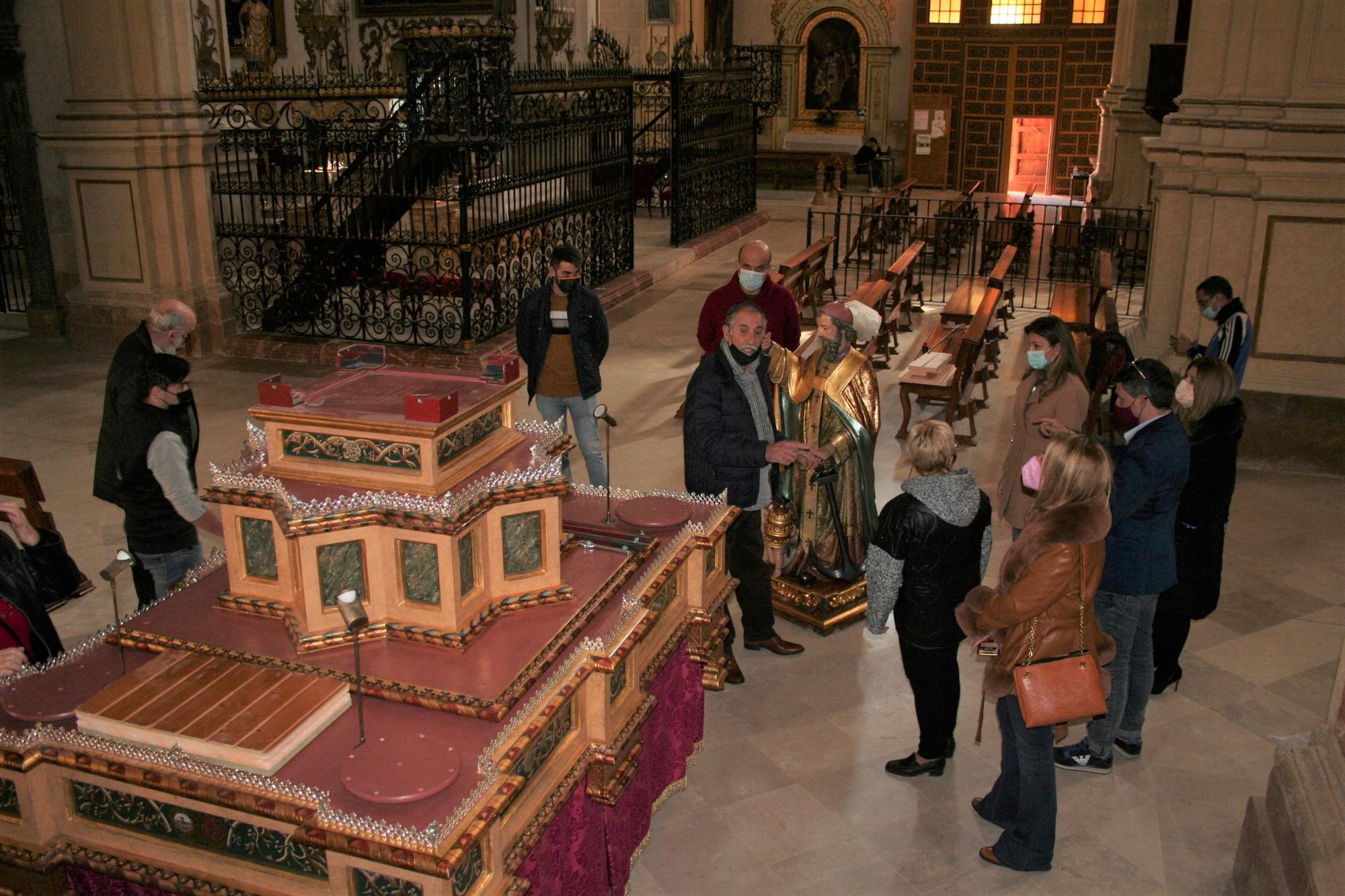 El Patrón de Lorca llega a la ciudad para presidir sus fiestas