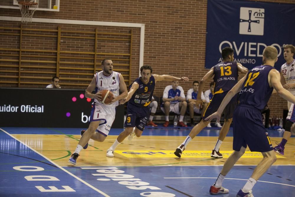 Partido del Unión Financiera Oviedo Baloncesto contra Clavijo Logroño