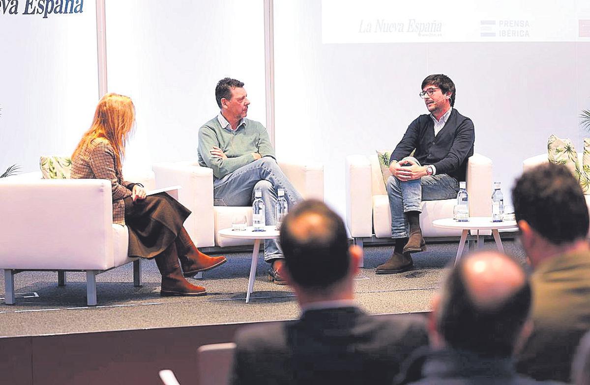 María José Iglesias, Rafael José García y Daniel Gutiérrez