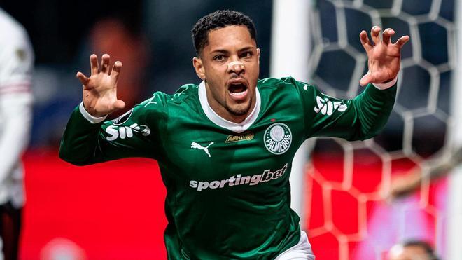 ¡Vitor Roque no para de marcar goles en Brasil! Tigrinho está que se sale