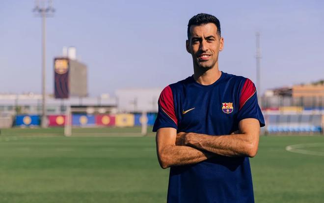 Sergio Busquets vuelve al Barça como asistente del filial