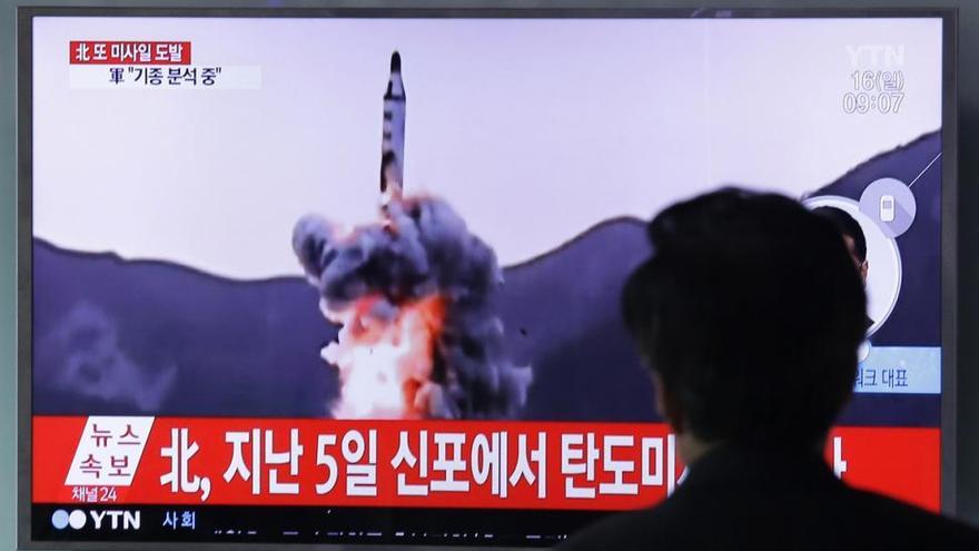 Corea del Norte fracasa en un intento de lanzar un misil