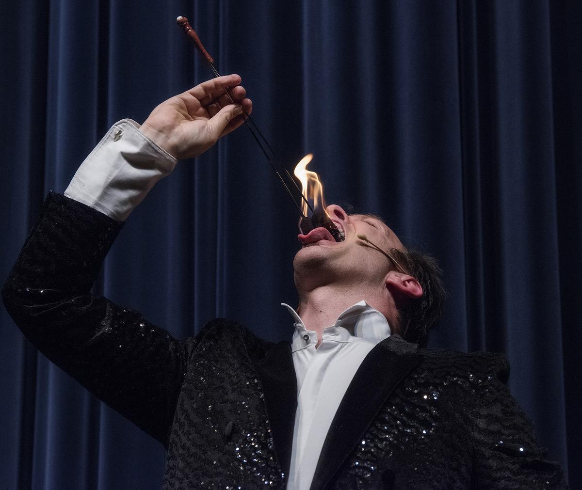 Uno de los ilusionistas participantes en una edición anterior.