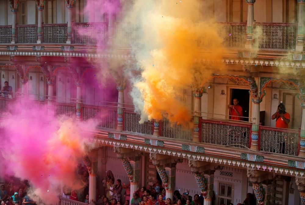 Holi, el festival dels colors, a Kathmandu