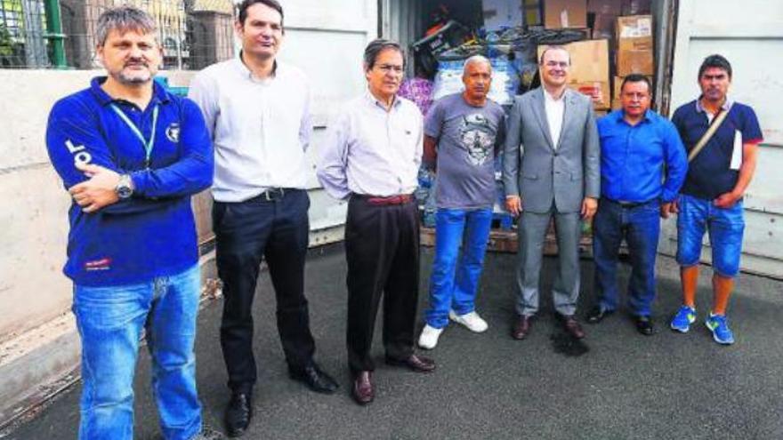 La ciudad envía 12.000 kilos de ayuda a Ecuador