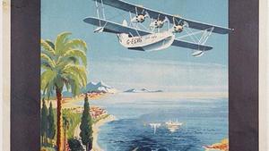 Cartel publicitario de Imperial Airways, en 1929 (San Diego Air & Space Museum Archive)