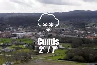 El tiempo en Cuntis: previsión meteorológica para hoy, viernes 23 de enero