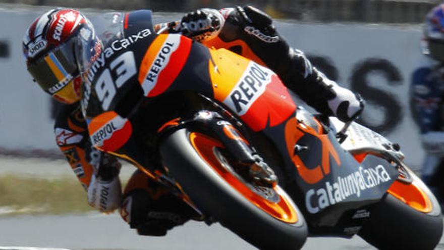 Márquez se estrena en Moto2