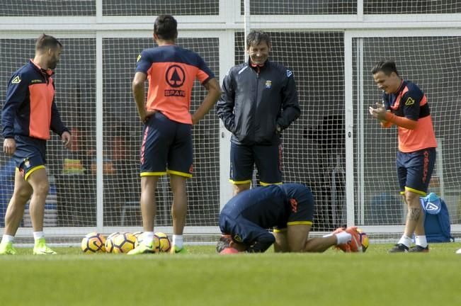 Entrenamiento de la UD Las Palmas 15-02-17