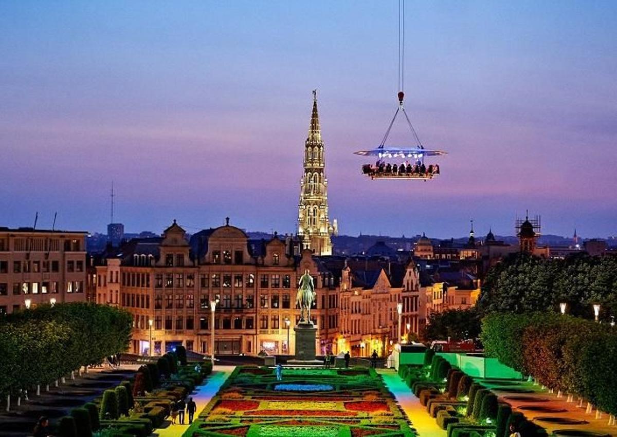 Dinner in the Sky - Bruselas, Bélgica