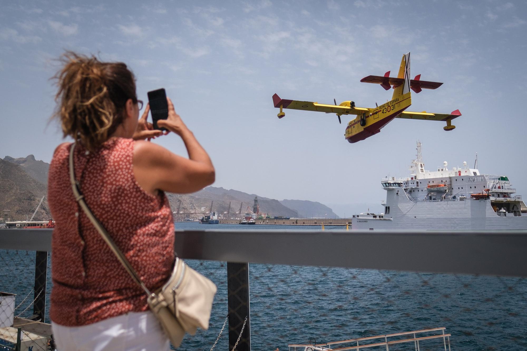 Hidroaviones en Santa Cruz de Tenerife