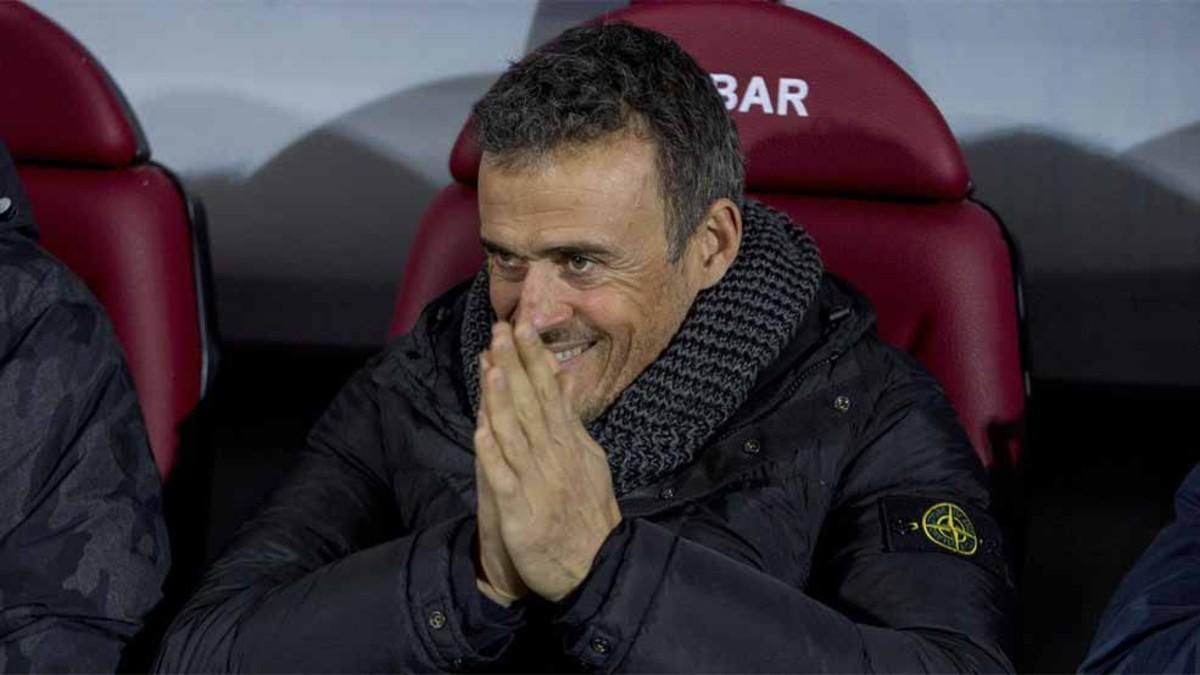 Luis Enrique Martínez, entrenador del FC Barcelona, siempre ha llevado al equipo a sumar más puntos en las segundas vueltas que en las primeras