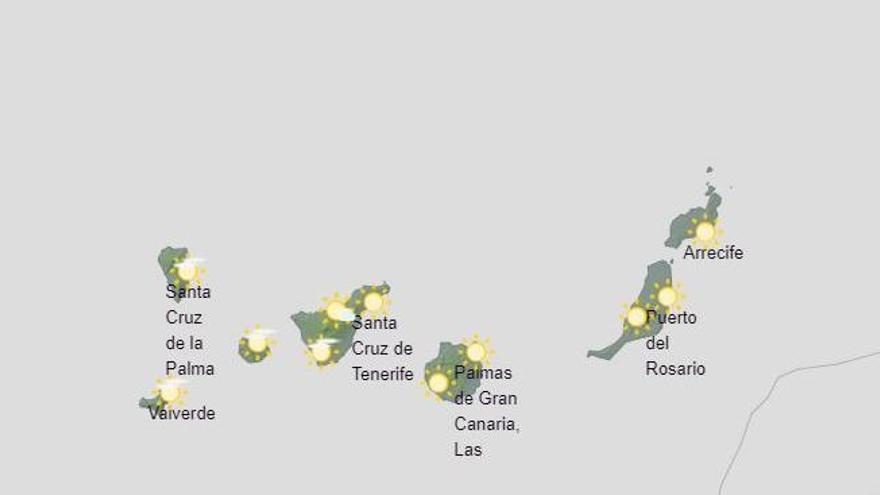 Las temperaturas se plantan en torno a los 30 grados en el Archipiélago