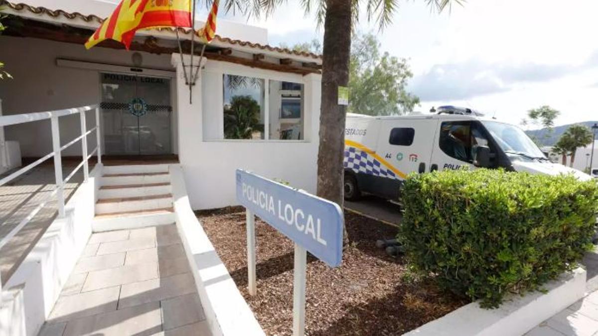 Retén de la Policía Local de Sant Josep.
