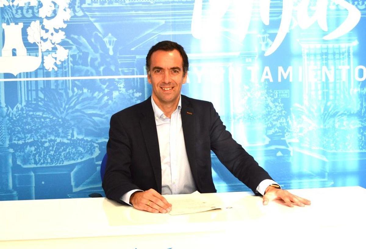 El concejal mijeño delegado de Hacienda, Andrés Ruiz (C´s).