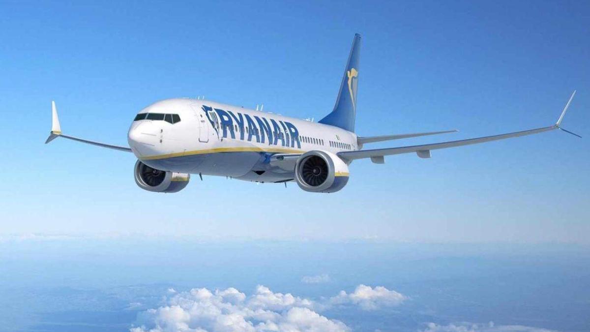 Un avión de Ryanair, en una imagen de archivo
