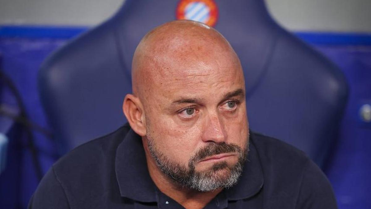 Manolo González, entrenador del Espanyol.