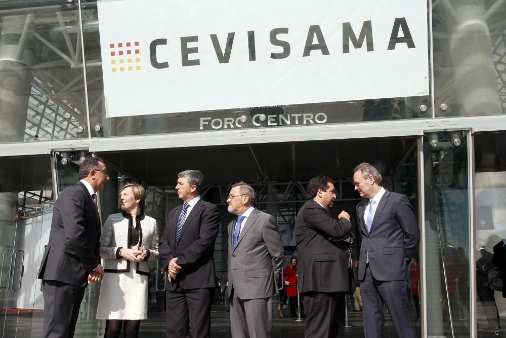 Apertura de la feria azulejera Cevisama