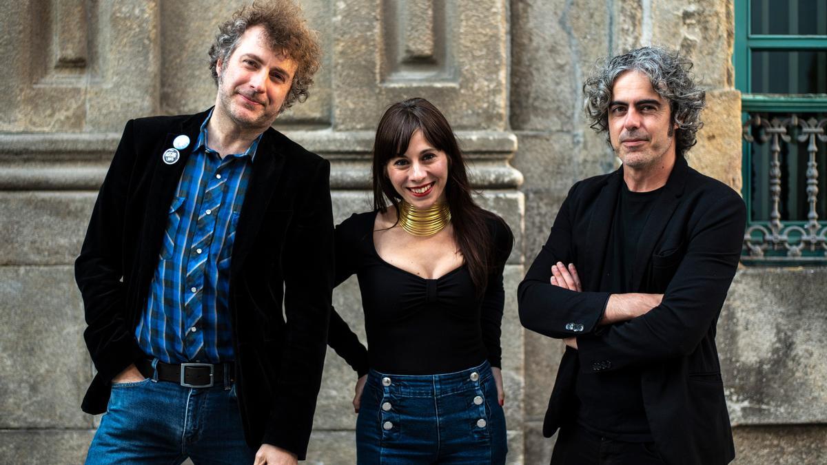 Ruben Suárez, Susana Rodríguez y Bosco Gil.