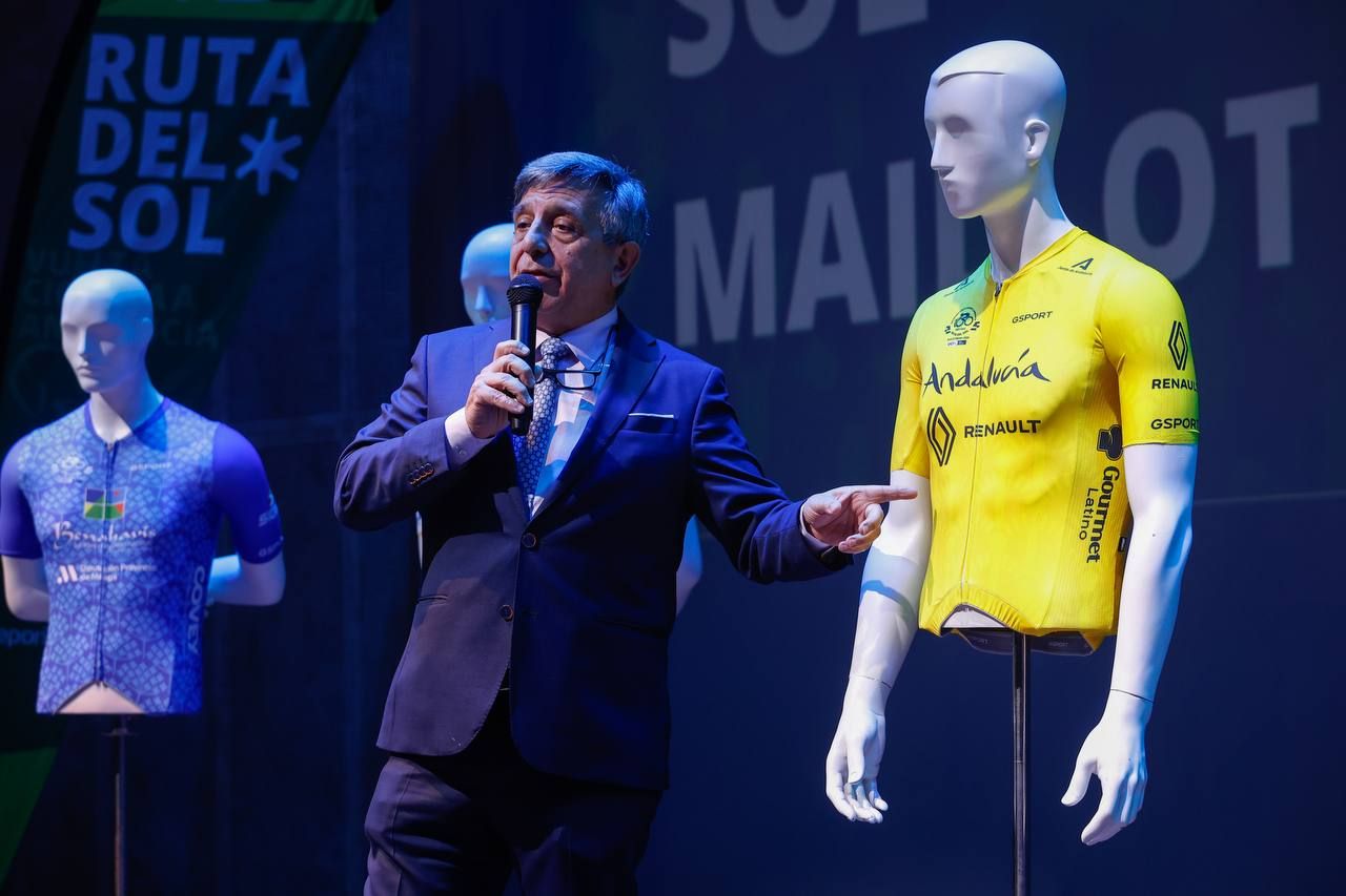 La presentación del centenario de la Ruta del Sol Vuelta Ciclista a Andalucía, en imágenes