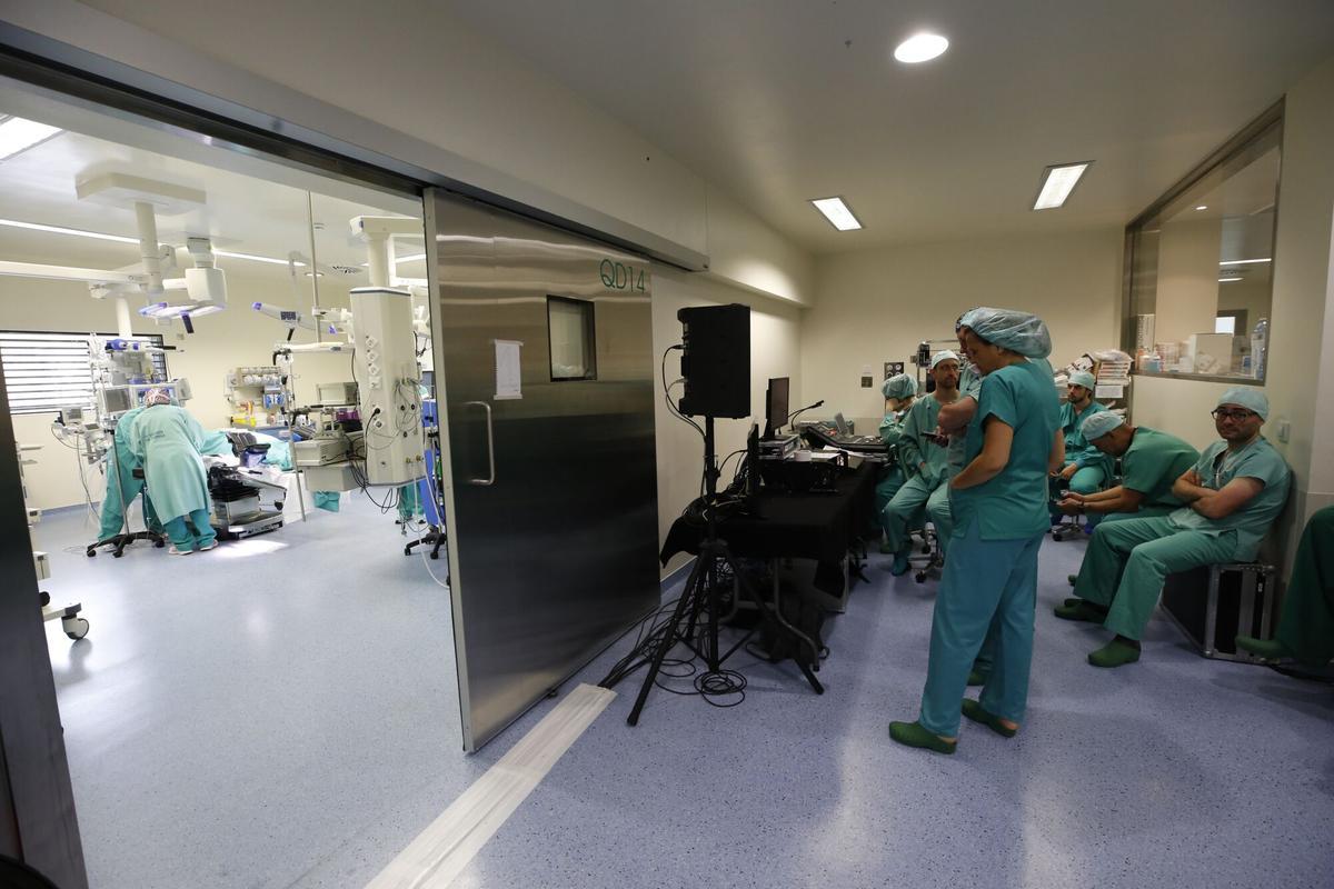 Quirófanos del Álvaro Cunqueiro.