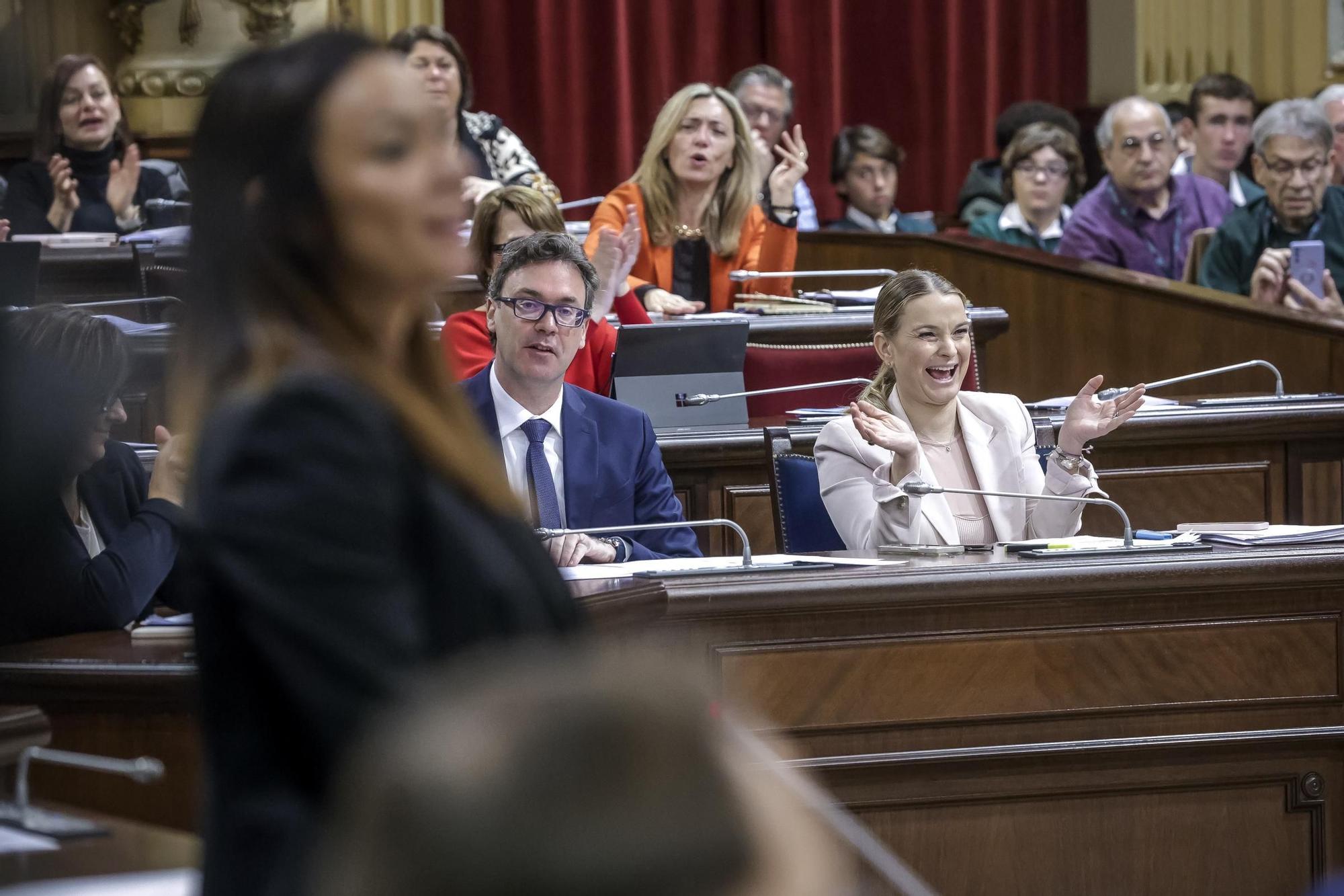 Crisis de Vox en Baleares | FOTOS: La crisis de Vox capitaliza el pleno del Parlament balear