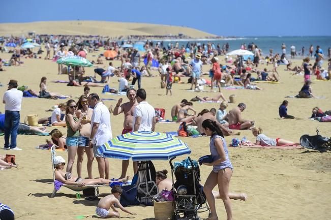 Jueves Santo en la Playa de Maspalomas