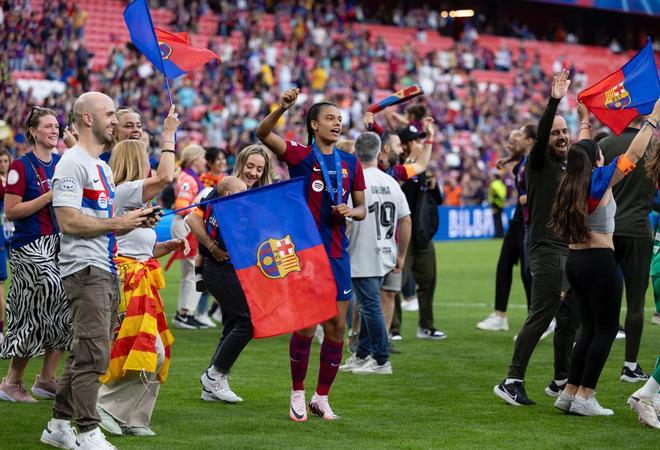 FC Barcelona – Olympique Lyon, la final de la Champions League femenina, en imágenes