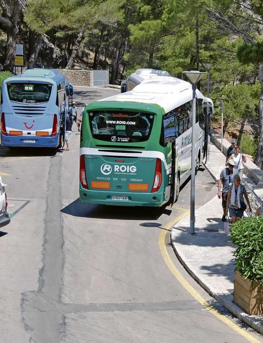 Comienza a aplicarse las restricciones de acceso a sa Calobra