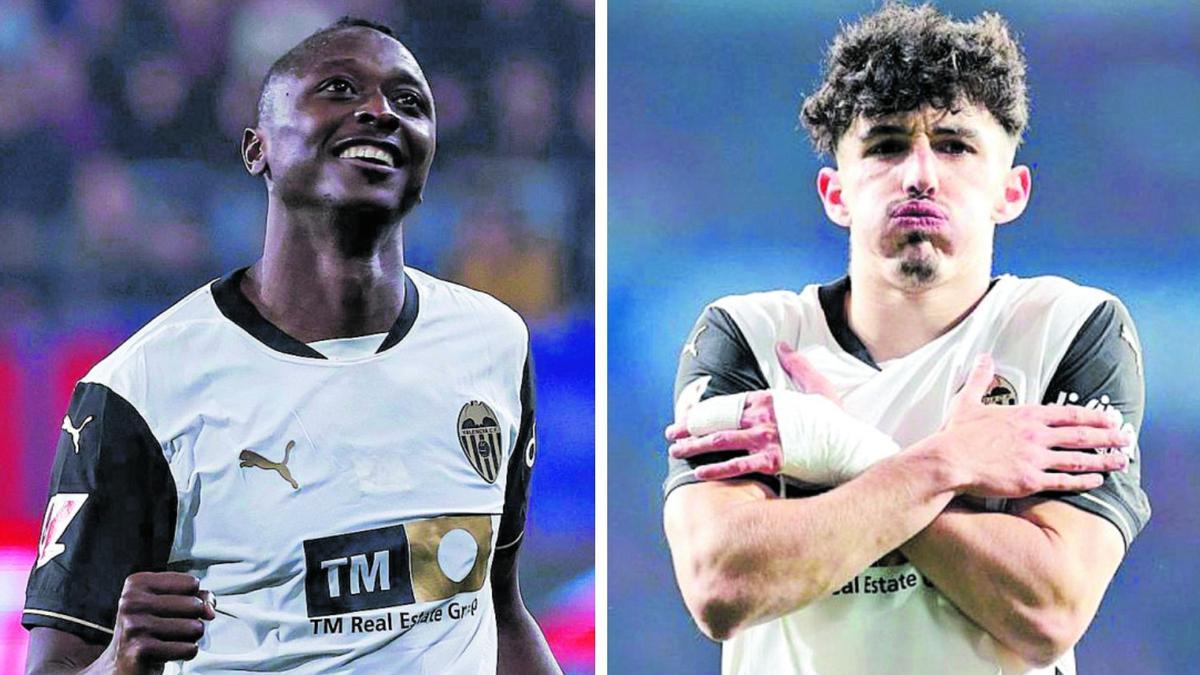 Umar Sadiq y Diego López