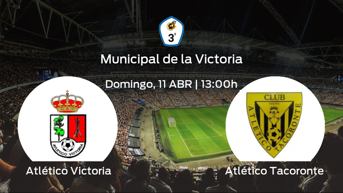 Jornada 16 de la Primera Fase de Tercera División: previa del duelo Atlético Victoria - Atlético Tacoronte
