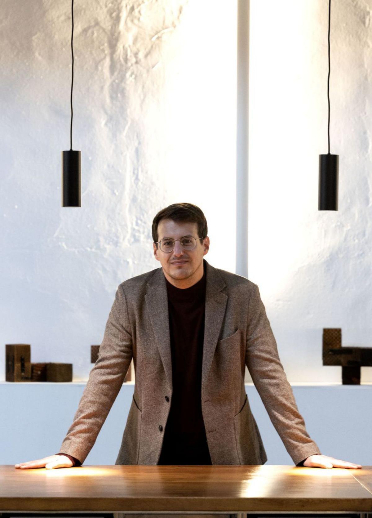 Candidat de la Chunta Aragonesista a la presidència d’Aragó. | JAIME GALINDO