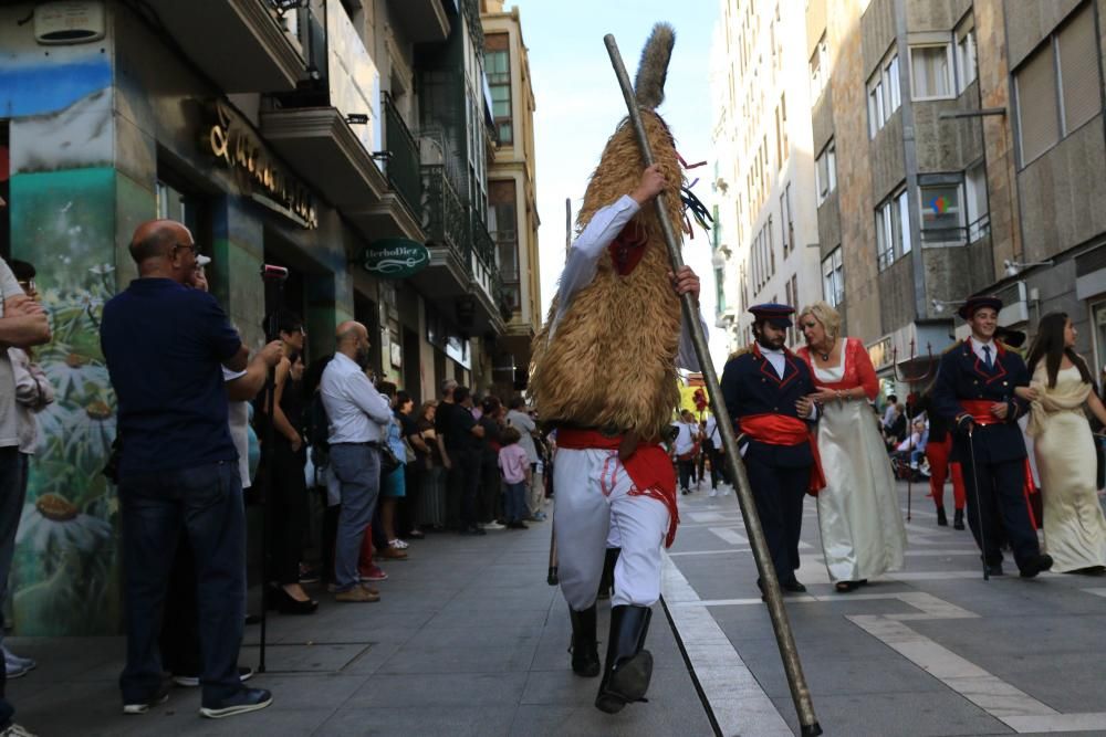 Desfile de mascaradas en Zamora