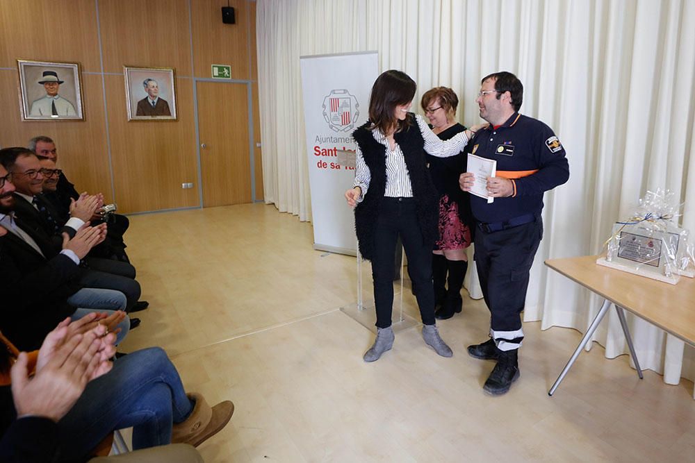 Sant Josep galardona a los voluntarios de Protección Civil